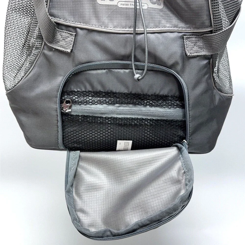 Outward Hound Backpack Gray Animal Dog Carrier Pet Gear for Small Pet Cats Dogs